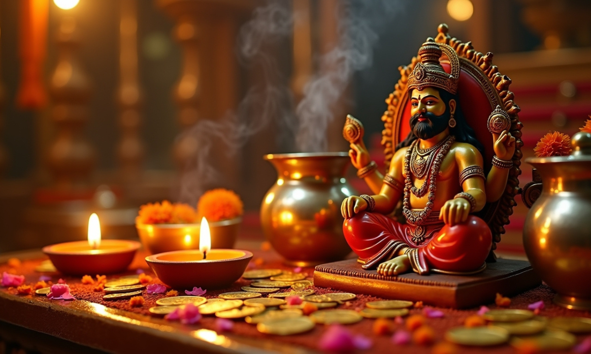 Bhagwan Kuber Mantra chanting on Diwali for wealth, prosperity and blessings