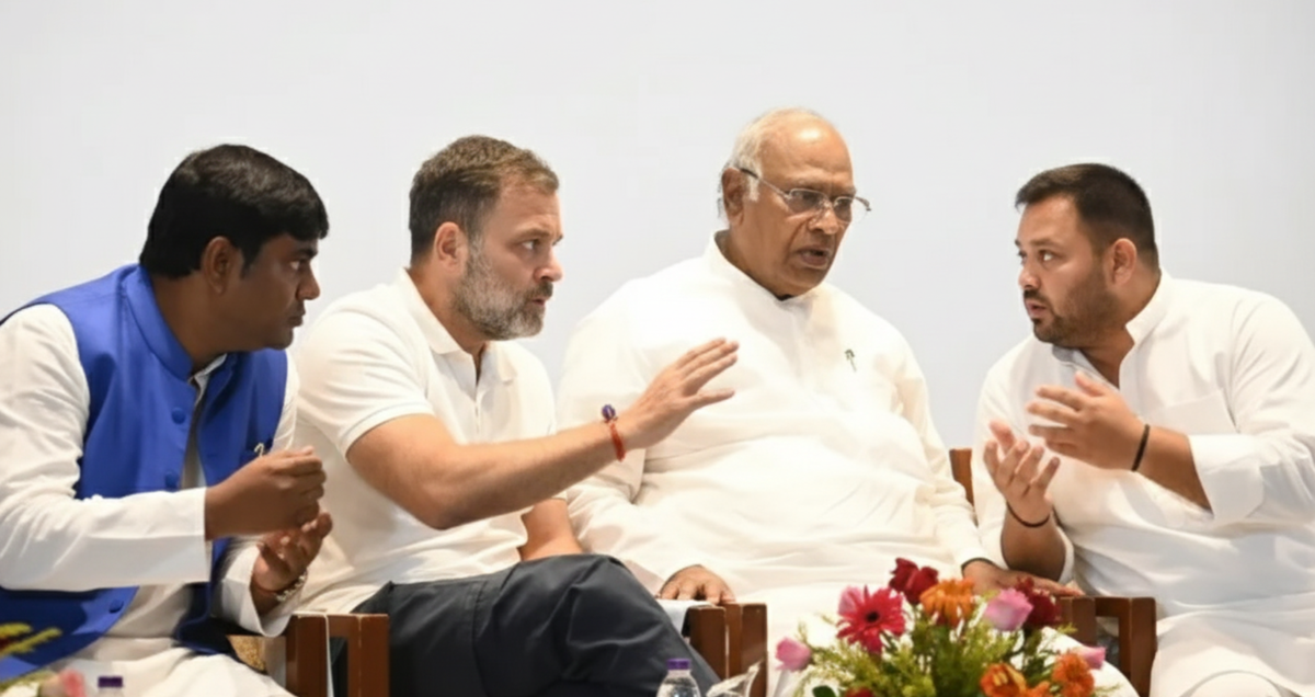 Bihar Election News: मुकेश सहनी और कांग्रेस के बीच सीट शेयरिंग विवाद, महागठबंधन में बढ़ा राजनीतिक तनाव।