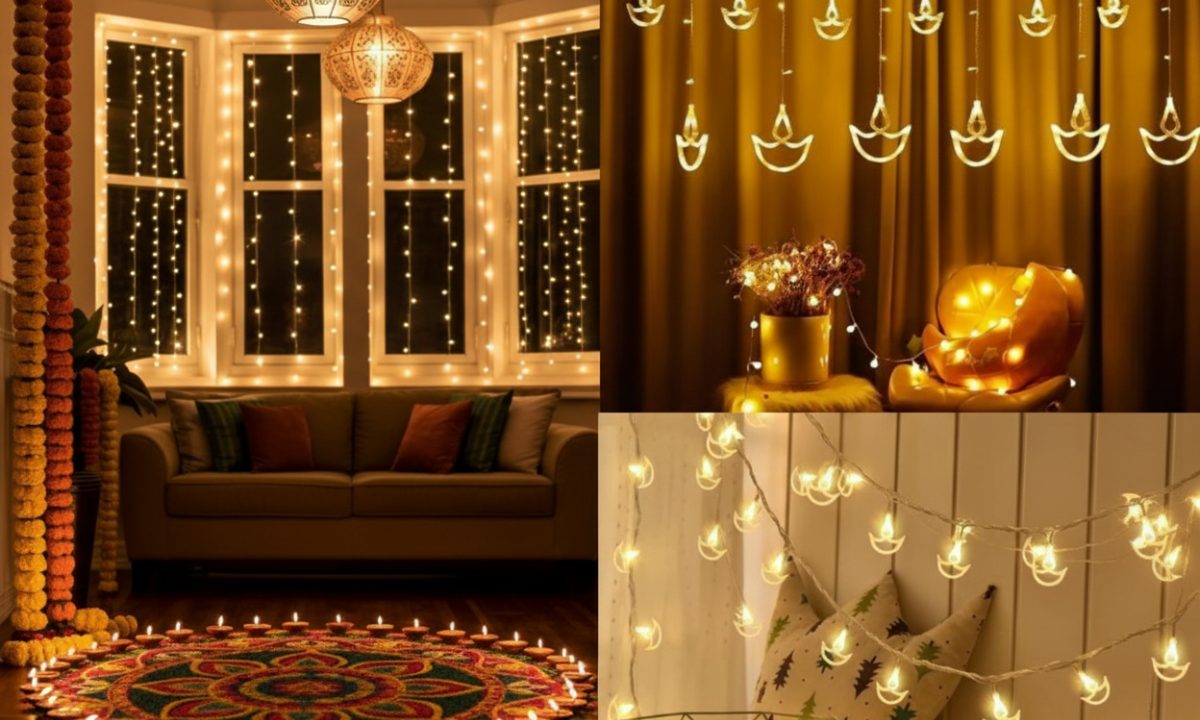 Beautiful Diwali Decoration Ideas for Home with Fairy Lights, Diyas and Lanterns 2025