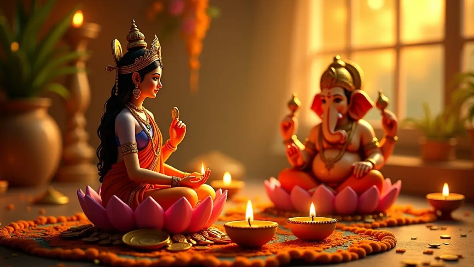Diwali Puja Date 2025: दिवाली पूजा की तारीख, शुभ मुहूर्त और लक्ष्मी-गणेश पूजन की विधि