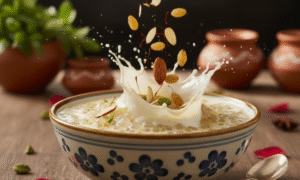 Coconut Kheer Recipe In Hindi: मॉडर्न अंदाज़ में बनाएं नारियल की खीर – घर पर आसान तरीका 8 Diwali Special Sabudana Kheer Served In A Traditional Bowl Garnished With Saffron And Dry Fruits During Festive Celebration