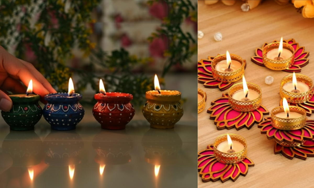 Diwali Decoration Ideas: इस साल घर को चमकाने के 5 ट्रेंडिंग तरीके, जिन्हें देखकर सब कहेंगे Wow! 6 Beautiful Diwali Decoration Ideas For Home With Fairy Lights, Diyas And Lanterns 2025