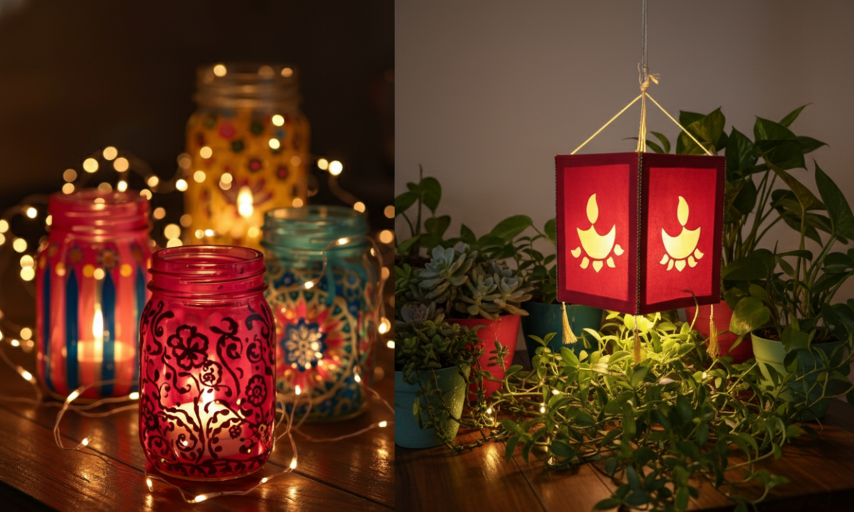 Diwali Decoration Ideas: इस साल घर को चमकाने के 5 ट्रेंडिंग तरीके, जिन्हें देखकर सब कहेंगे Wow! 7 Beautiful Diwali Decoration Ideas For Home With Fairy Lights, Diyas And Lanterns 2025