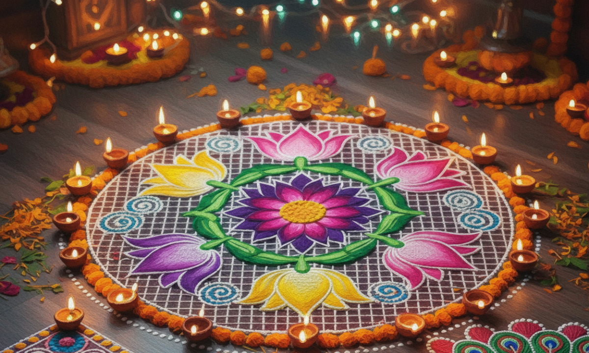 Small Rangoli Design For Diwali: इन छोटी रंगोलियों से सजेगा घर, पड़ोसी भी पूछेंगे ‘डिज़ाइन कहां से सीखा? 7 Small Rangoli Design For Diwali With Colorful Powders And Diyas Decorating Home Entrance Beautifully