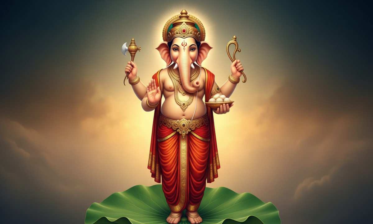 Ganesh Chalisa: दिवाली 2025 पर भगवान गणेश की आराधना करते भक्त, गणेश चालीसा पाठ का शुभ महत्व