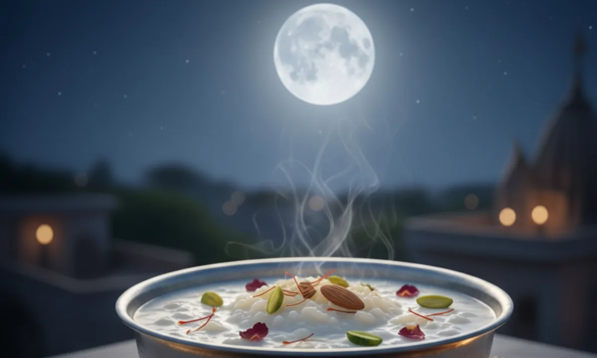 Sharad Purnima Kheer Recipe चांदनी रात में रखी गई खीर और शरद पूर्णिमा पर खीर बनाने की पारंपरिक विधि