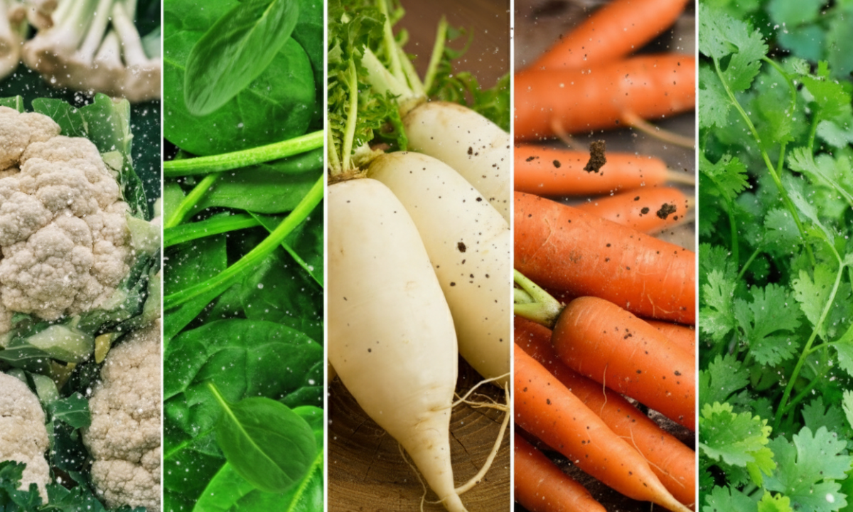 October Vegetable Farming Profit: 3 महीने में खेती से कमाएं मोटा पैसा, ये फसलें देंगी बंपर रिटर्न 2 October Vegetable Farming Profit – अक्टूबर में पालक, गाजर, मूली, धनिया और गोभी की खेती से किसानों को बड़ा मुनाफा