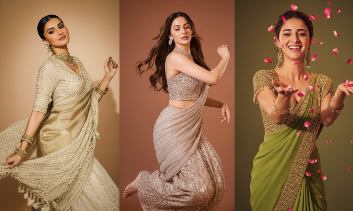 Diwali Party Night Makeup Tips: Celeb जैसा लुक चाहिए दिवाली पार्टी में? जानिए ये Magical Makeup Formula! 2 Diwali Party Night Makeup Tips: नाइट पार्टी में परफेक्ट ग्लो पाने के लिए महिलाएं आईशैडो, लिपस्टिक और हाइलाइटर लगाती हुईं