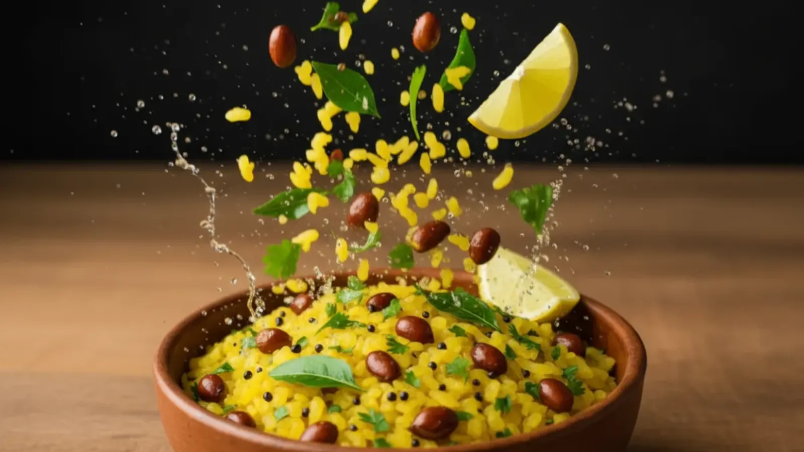 Poha Recipes: स्वादिष्ट इंडोरी पोहा रेसिपी, धनिया, अनार और सेव से सजी प्लेट – हेल्दी नाश्ता आइडिया