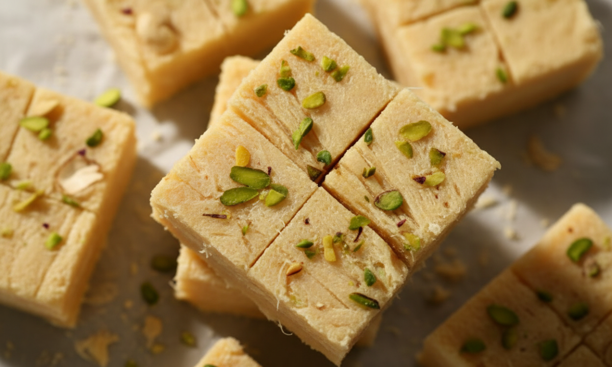 Homemade Soan Papdi Recipe – हलवाई स्टाइल सोनपापड़ी बनाने का आसान तरीका | Traditional Indian Sweet for Diwali