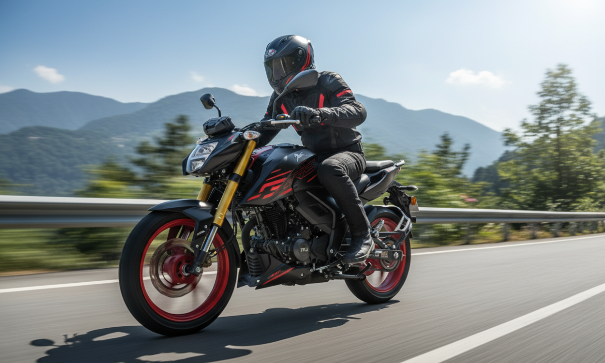 TVS Apache RTR 200 4V दमदार डिजाइन और GTT टेक्नोलॉजी वाली 200cc बाइक की लेटेस्ट फोटो