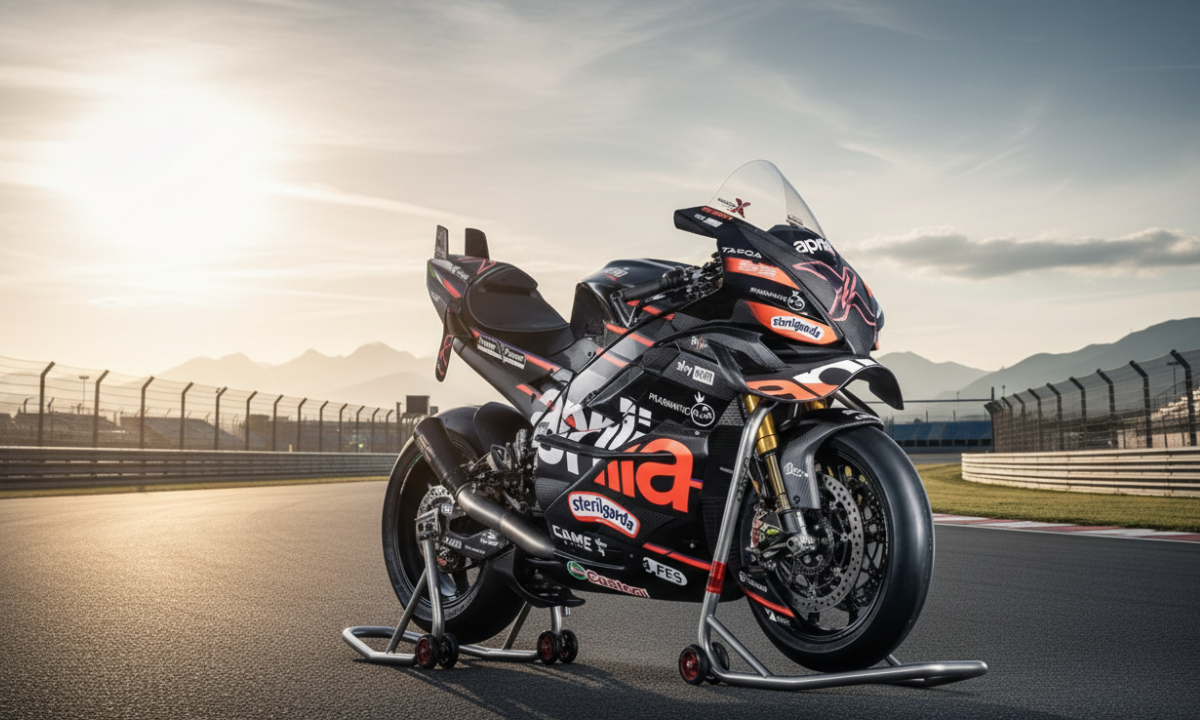 Aprilia RSV4 X-GP Limited Edition Track Superbike with 999cc engine, 238 bhp power and MotoGP-inspired design