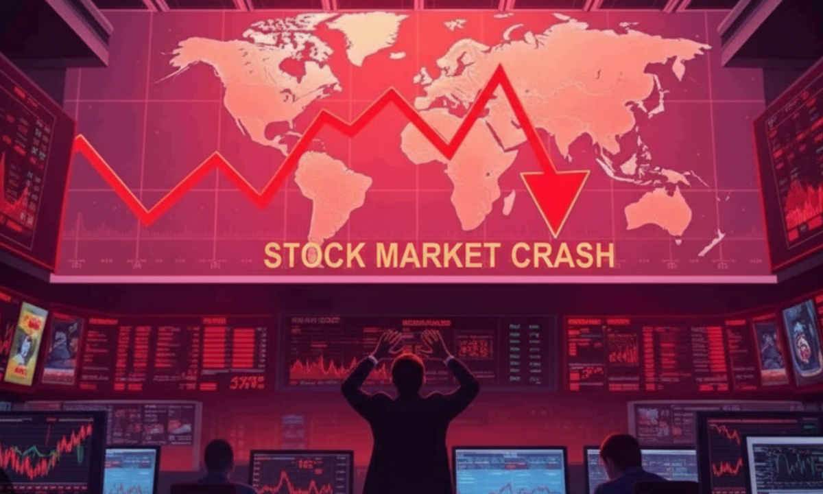 Stock Market Crash Today: Sensex और Nifty में भारी गिरावट, निवेशकों में घबराहट