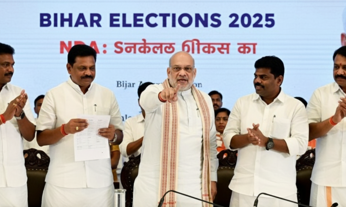 Bihar Election 2025 NDA Candidates List Delay Amit Shah Campaign Strategy BJP JDU LJP HAM