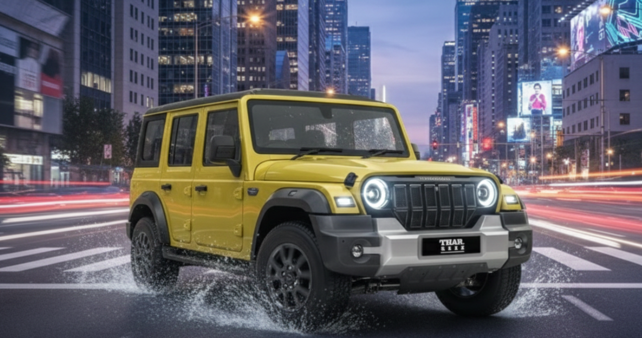 Thar Roxx Star: ब्लैक थीम और बोल्ड लुक