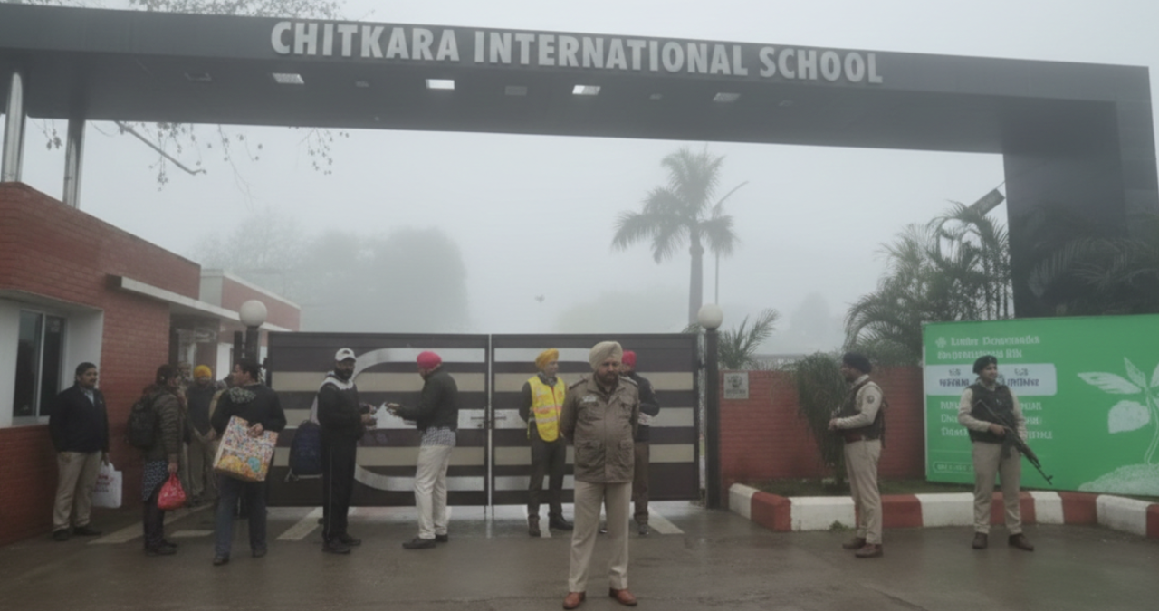 Chandigarh में 5 स्कूलों को बम से उड़ाने की धमकी, सुबह-सुबह मचा हड़कंप