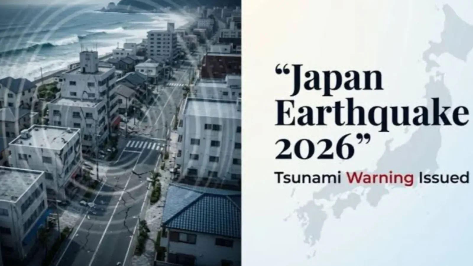 Japan Earthquake: 7.4 तीव्रता के झटके, सुनामी की चेतावनी जारी