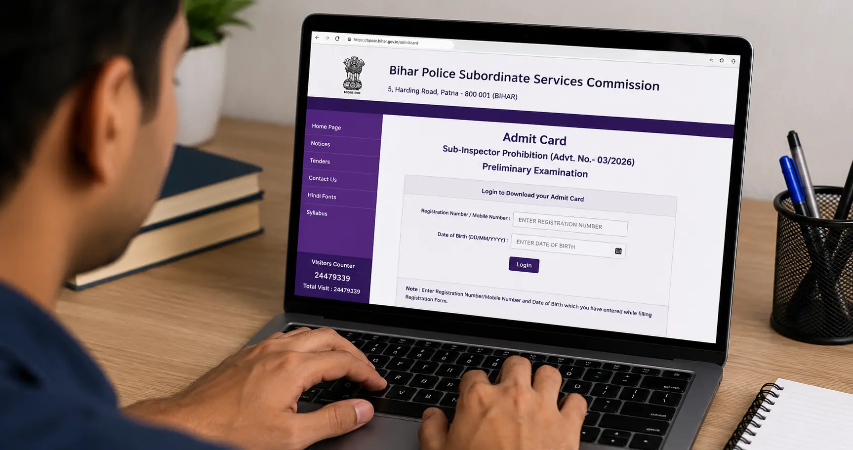 BPSSC SI Admit Card 2026: 12 जुलाई को परीक्षा, जानें डाउनलोड करने का आसान तरीका