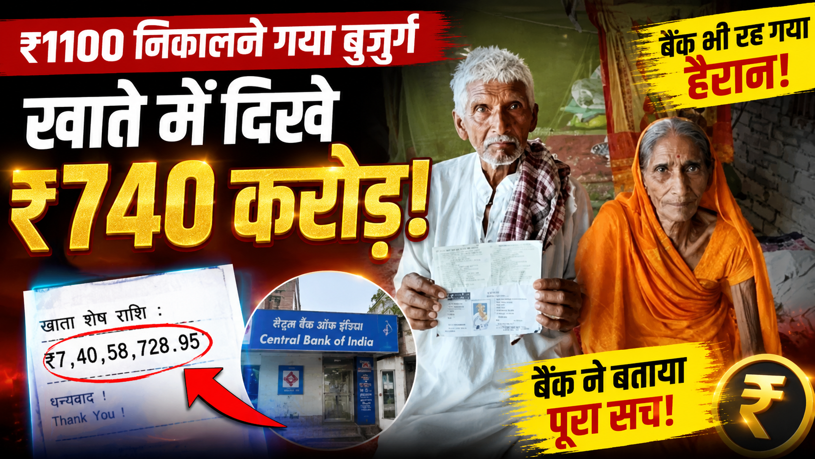 Samastipur: बिहार में चौंकाने वाला मामला! पेंशनधारी के खाते में अचानक दिखे ₹740 करोड़